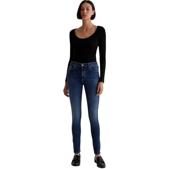Ag Adriano Goldschmied Denim - Adriano Goldschmied the Farrah skinny jeans size 27 Women’s Dark Wash